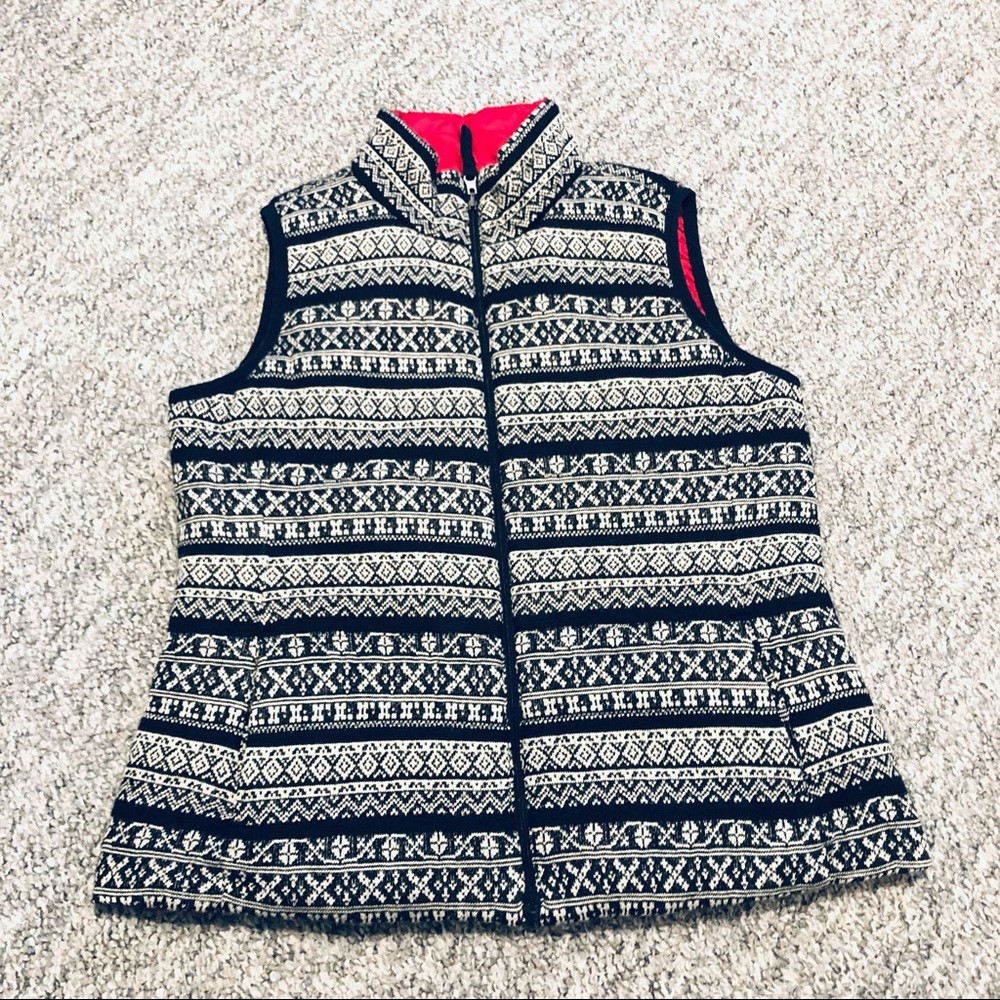 Rafaella Reversible Puffer Vest Size Small - Picture 7 of 12